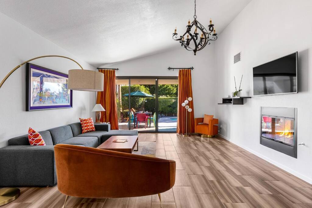 The Sunset House Pool & Spa Palm Springs Exteriör bild