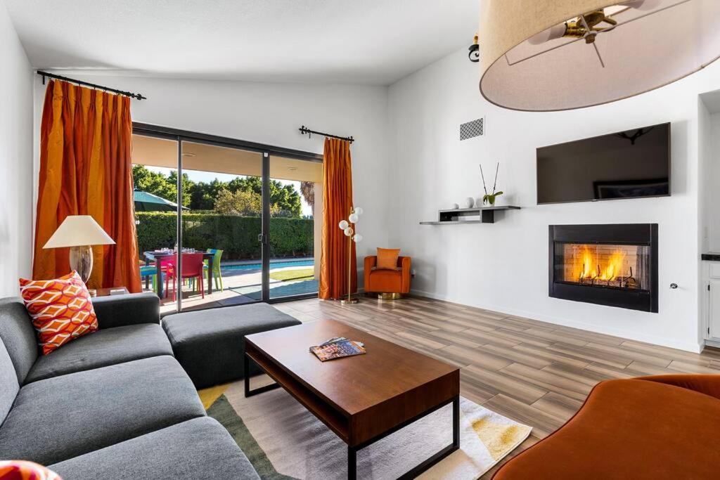 The Sunset House Pool & Spa Palm Springs Exteriör bild