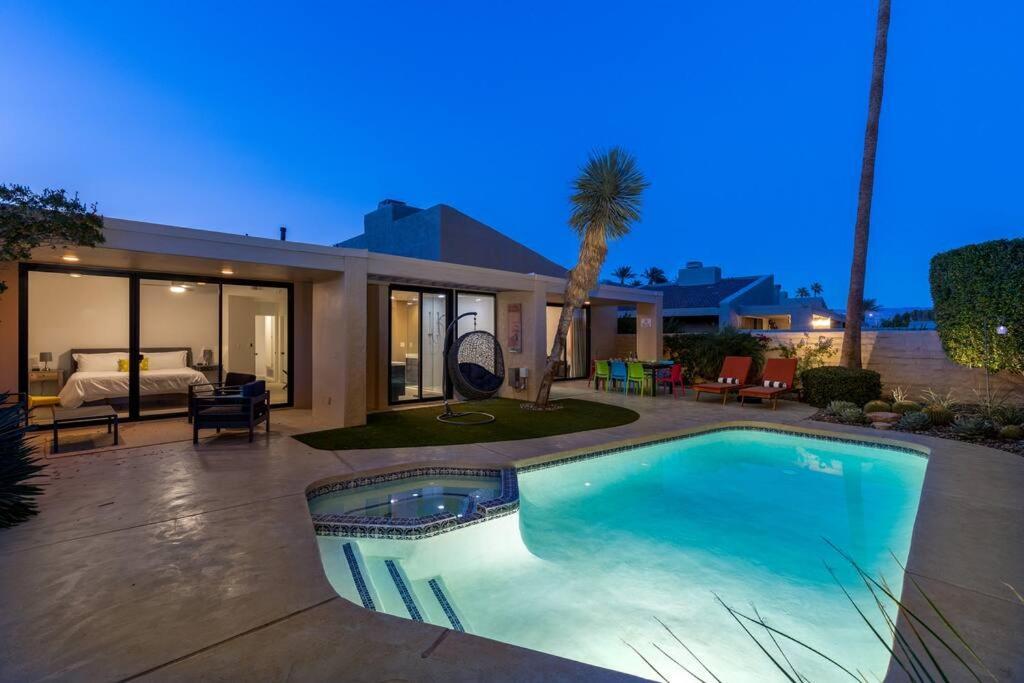 The Sunset House Pool & Spa Palm Springs Exteriör bild