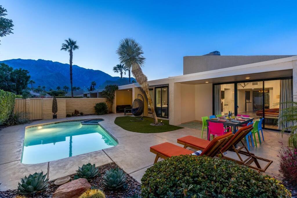 The Sunset House Pool & Spa Palm Springs Exteriör bild