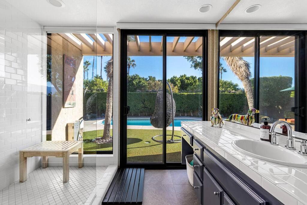 The Sunset House Pool & Spa Palm Springs Exteriör bild